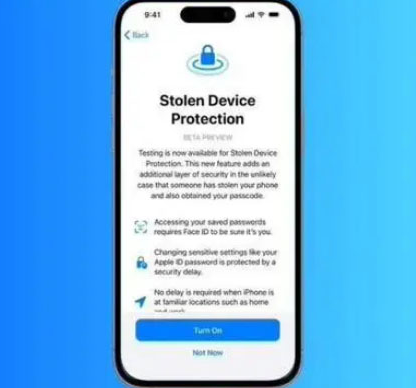 九所镇苹果授权维修店分享被盗设备保护功能开启方法 