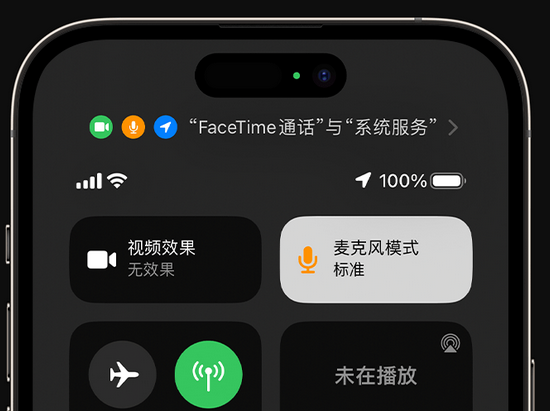 九所镇苹果授权维修网点分享iPhone在通话时让你的声音更清晰 