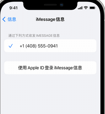 九所镇apple维修iPhone上无法正常发送iMessage信息 