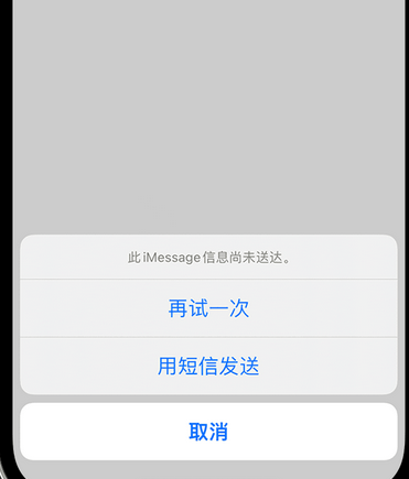 九所镇apple维修iPhone上无法正常发送iMessage信息